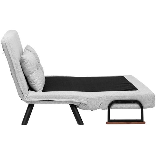 Sando 2-Seater - Teddy Fabric - Grey Grey 2-Seat Sofa-Bed slika 12
