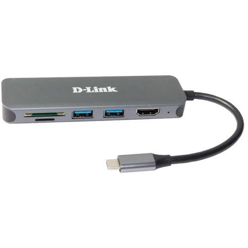 Docking D-Link DUB-2327 6in1 USB-C - HDMI/USB3.0x2/CR/PD slika 3