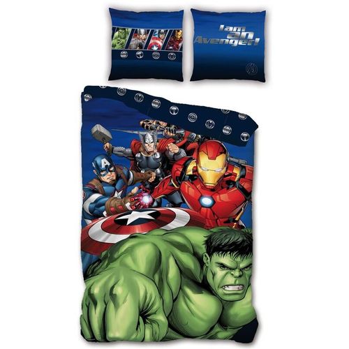 Marvel Avengers mikrofibra dječja posteljina sa dva lica 140x200cm slika 1