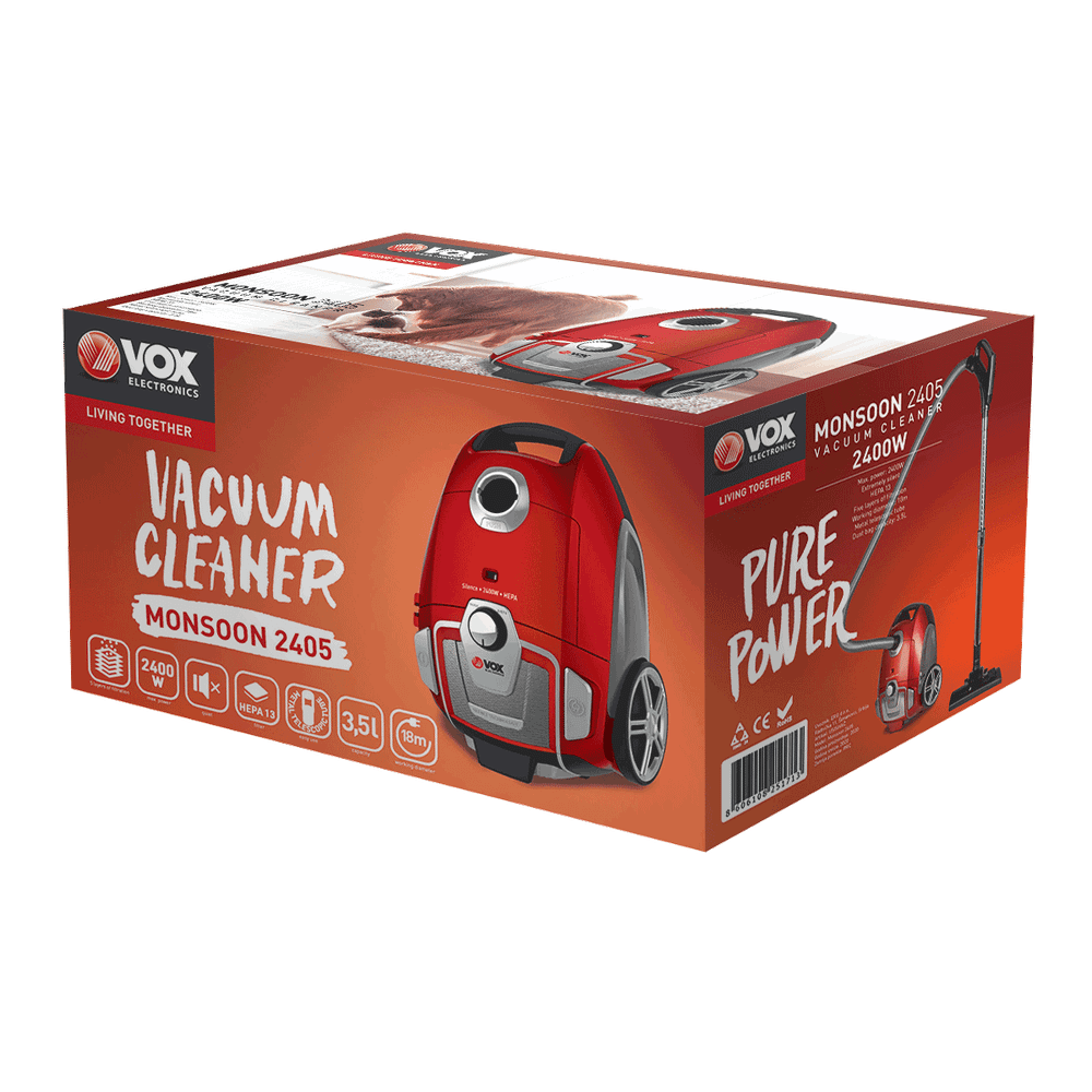 VOX Usisivač 2405 MONSOON / 2400 W slika 3
