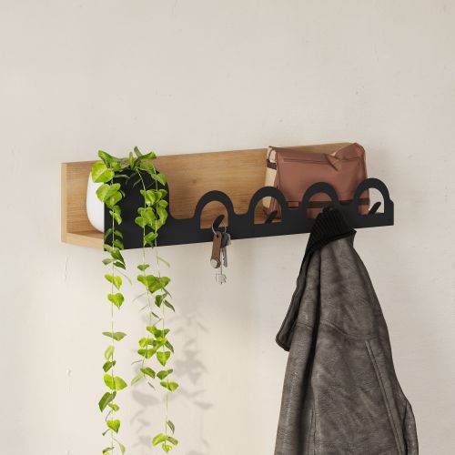 Liora Hanger - Sapphire, Oak Oak Coat Hanger slika 4