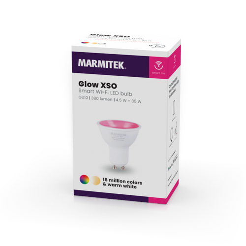 MARMITEK, pametna Wi-Fi LED žarulja- u boji - GU10 | 380 lumena | 4,5 W = 35 W slika 7