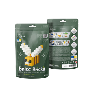 Konstrukcijski set kocke "Pčela" - 85 elemenata, 23x13 cm