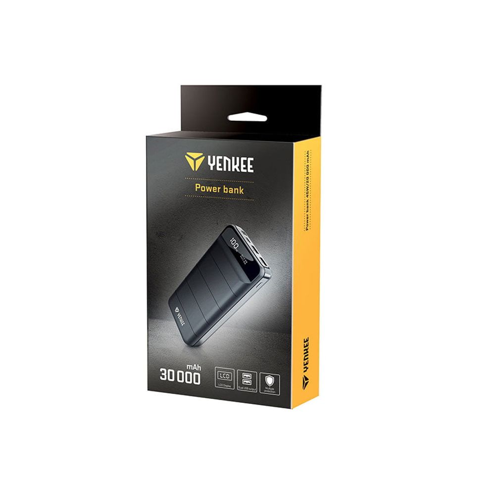 Yenkee POWERBANK prijenosno napajanje YPB 3010, 30000mAh slika 5