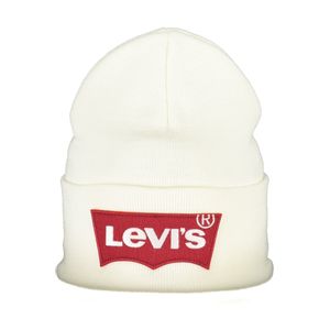 LEVI'S WHITE MEN'S BEANIE