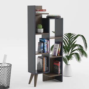 Lagomood Evren - Anthracite, Walnut Anthracite
Walnut Bookshelf