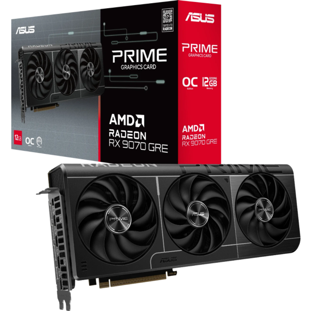 ASUS grafička kartica Prime Radeon RX 9070 GRE 12GB GDDR6, PCI-E 5.0 slika 1