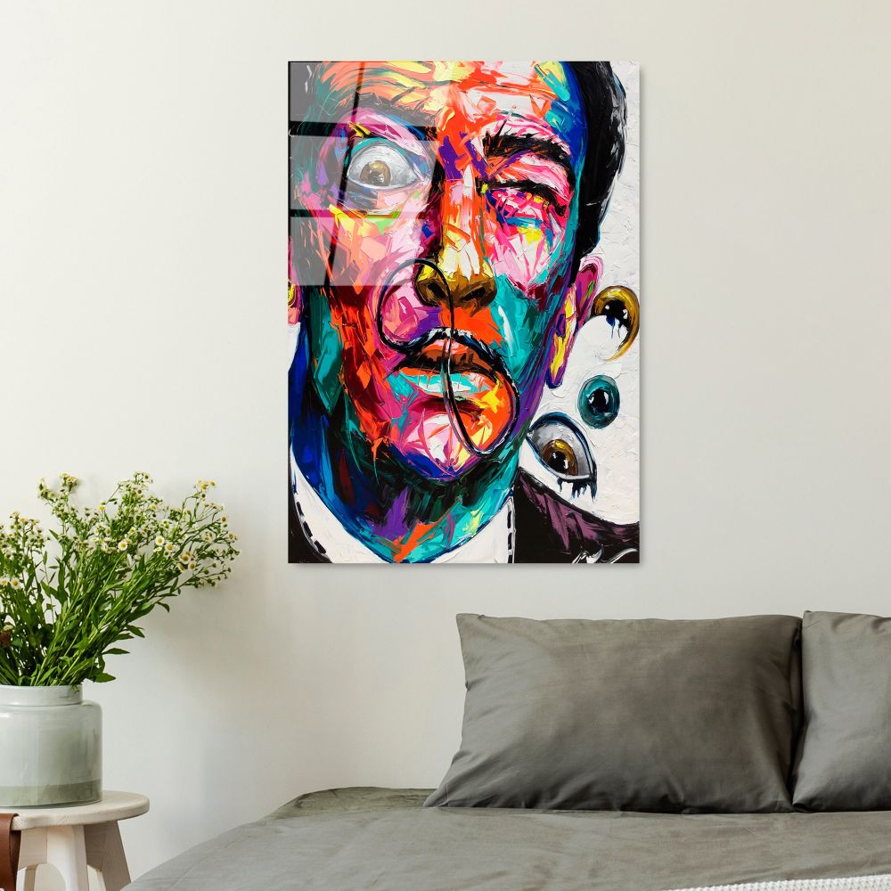 UV-731 Dekorativna Slika na Kaljenom Staklu, 70 x 100 cm, Višebojna slika 3