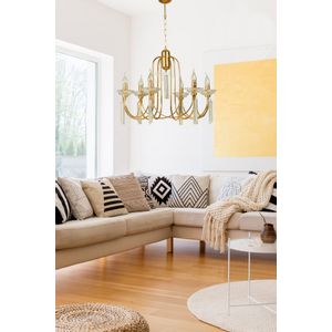 Kontes 8752-1 Gold Chandelier