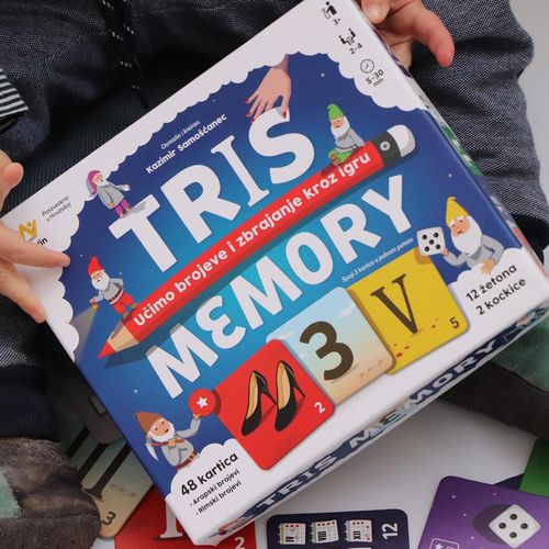 TRIS memory društvena igra za djecu slika 5