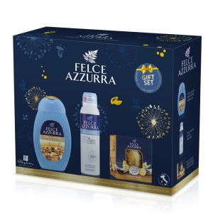 Felce Azzura poklon set Gold ( dezodorans + gel za tuširanje + svijeća ) 