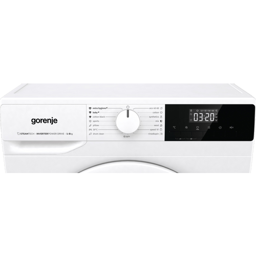 Gorenje WNHPI84AS Veš mašina 8 kg, 1400 rpm, Inverter PowerDrive, Dubina 54 cm slika 9