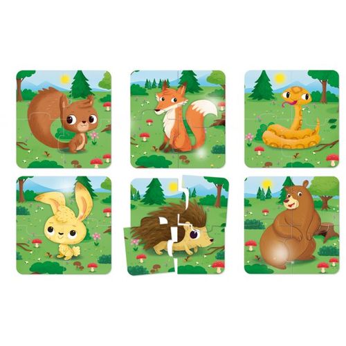 LISCIANI baby puzzle šuma 80076 slika 2