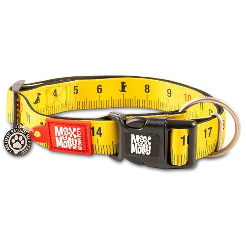 Max&Molly Ogrlica Smart ID Ruler, XS – 1 cm x 22-35 cm slika 1