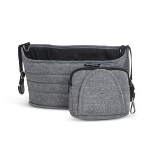 Leclercbaby Torba/Organizer za kolica, Gray Melange