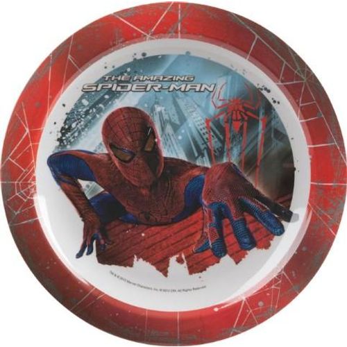 Tru spiderman plitki tanjur 22cm slika 1