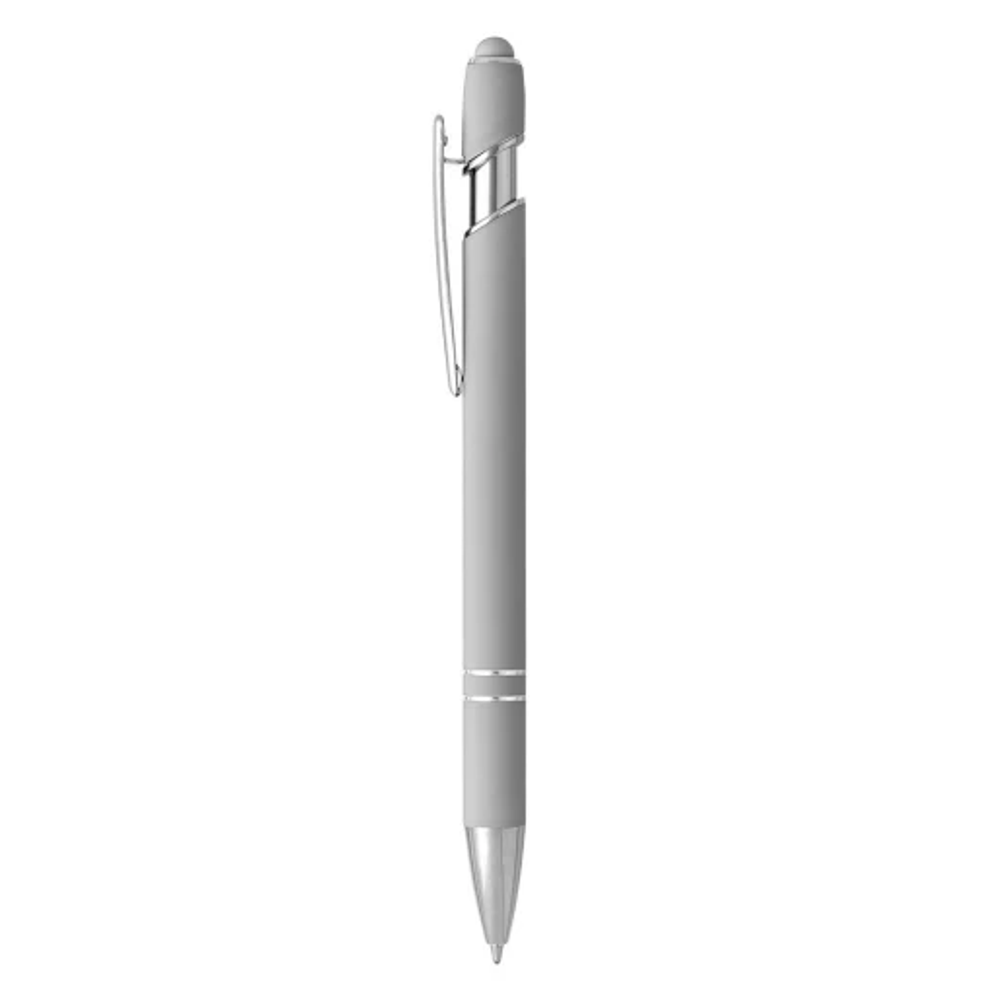 ARMADA SOFT, metalna hemijska "touch" olovka,silver slika 1
