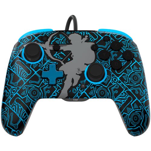 PDP NINTENDO SWITCH WIRED CONTROLLER REMATCH – LINK GLOW IN THE DARK slika 1