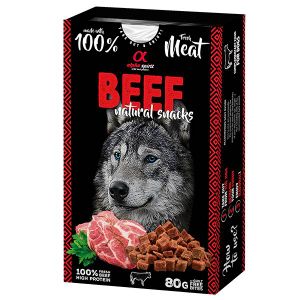 Alpha Spirit natural snack s govedina, za pse 80g