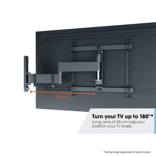 Vogel's TVM3843, zidni nosač za ekrane od 55"-100",rotacija 180°,nagib 10°, 55kg slika 4