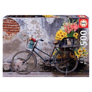 Bicycle with Flowers puzzle 500pcs