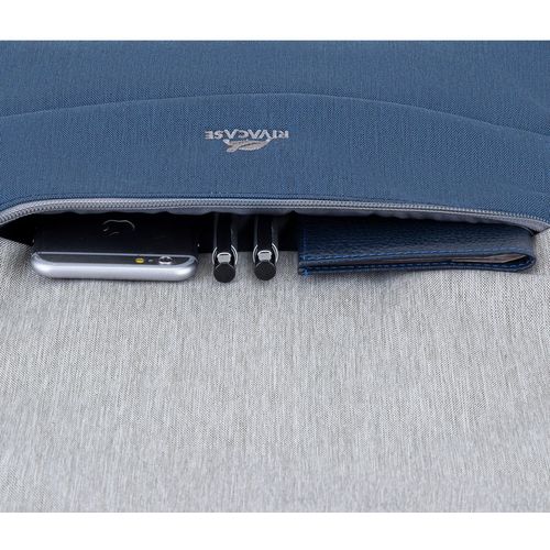 Ruksak RivaCase 17.3" Prater 7567 Grey/Dark Blue anti-theft laptop backpack slika 10