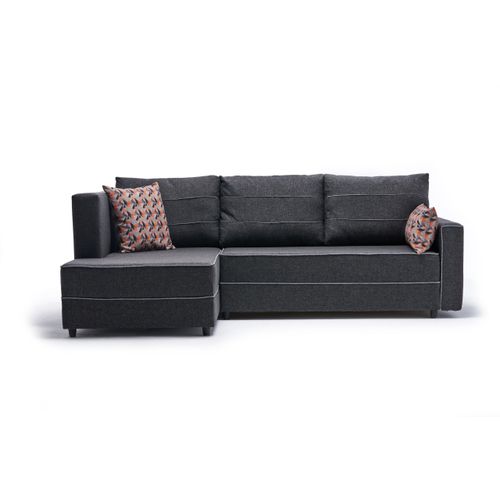 Atelier Del Sofa Kutna garnitura na razvlačenje, Antracit, Ece Left - Anthracite slika 5