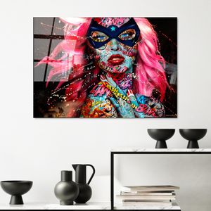 Dekorativna Slika na Kaljenom Staklu UV-724, 70 x 100 cm, Višebojna
