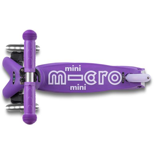 Micro Romobil Mini Deluxe Foldable LED, Purple slika 5