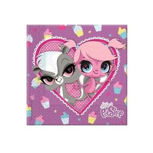 SALVETE DVOSLOJNE LITTLEST PET SHOP 20/1 33X33