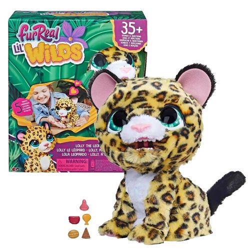 FurReal Lil Wilds plišani leopard slika 1