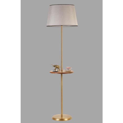 Stojeća lampa Mercan 8738-6 u zlatno-sivoj boji slika 2