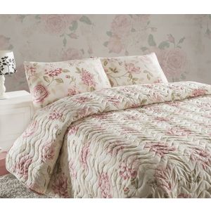 Care - Pink Pink
Ecru
Beige King Quilted Bedspread Set (FR)