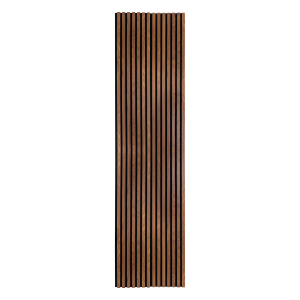 Atmosphera dekorativni zidni panel colva 240 x 60 cm dark wood, mdf