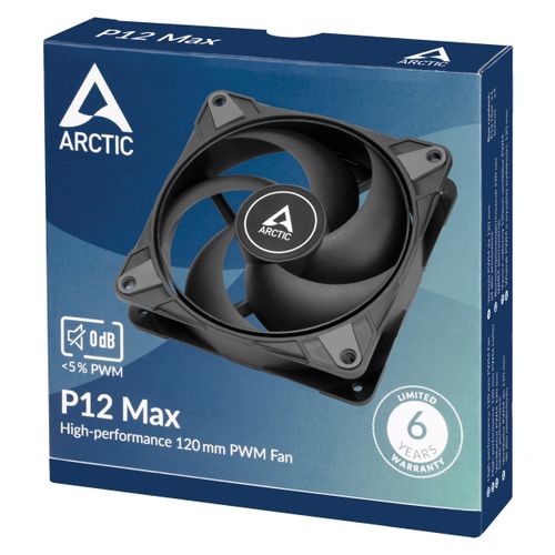 ARCTIC P12 MAX 120mm PWM ventilator s 4-pinskim priključkom slika 5