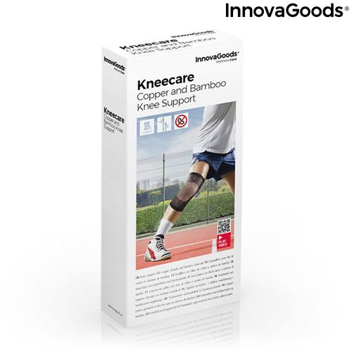 InnovaGoods Kneecare steznik za koljeno s nitima od bakra i bambusovog ugljena  slika 3