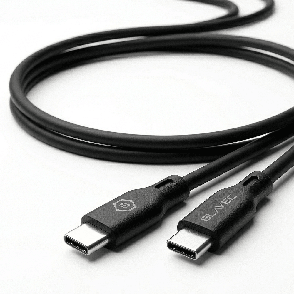 Auto punjač Blavec Aero - USB + Type - C - QC 3.0 18W PD 30W s Type - C na Type - C kabelom slika 2