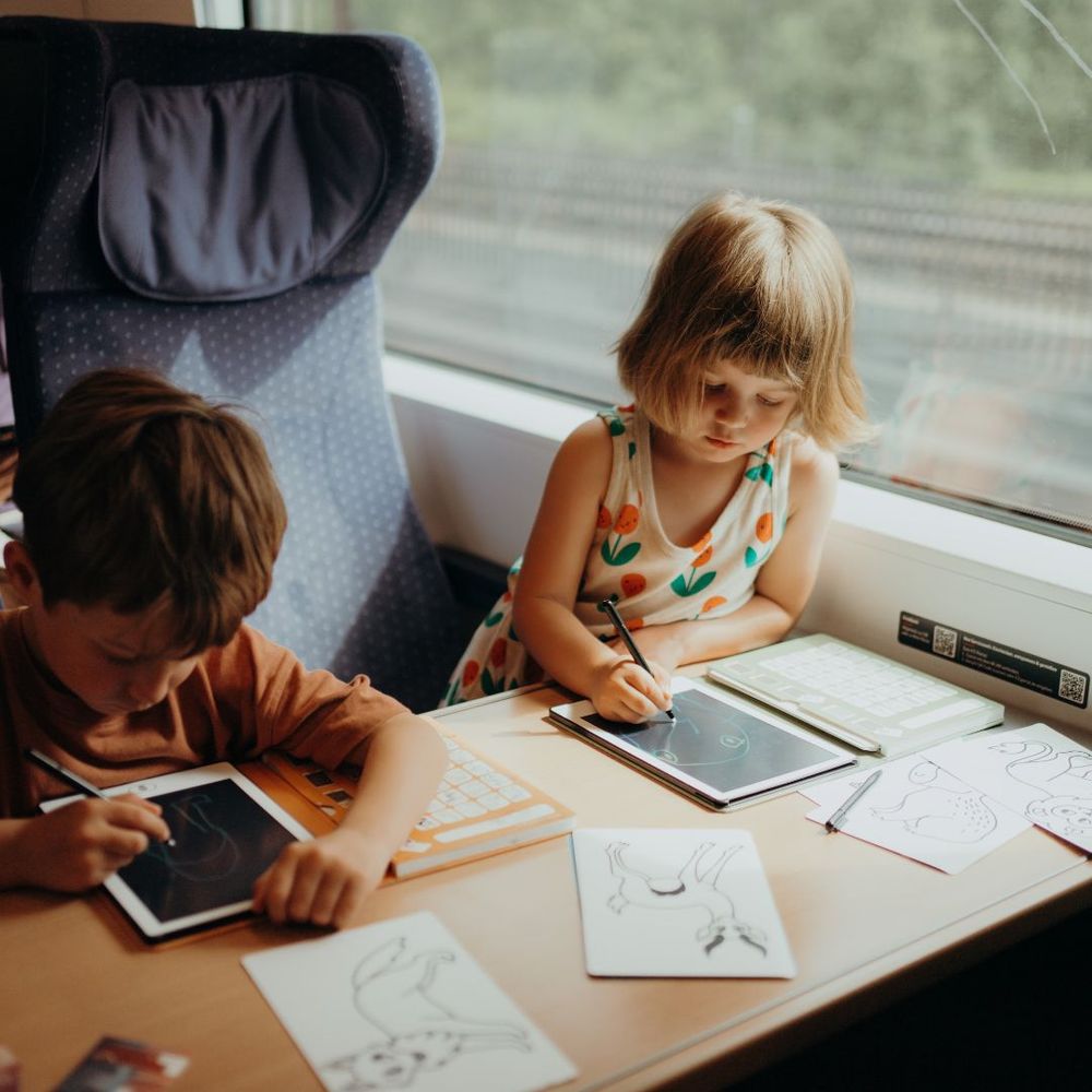 Kidywolf LCD tabla za crtanje sa 30 ilustracija Kidydraw Mini, Galaxie slika 10