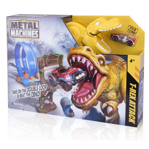 ZURU Metal Machines Auto staza dino T-rex slika 2