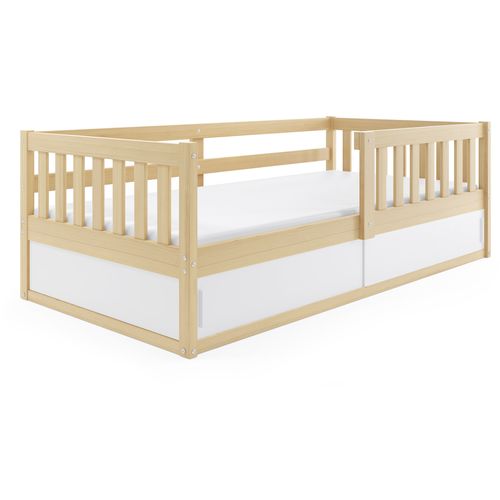 Drveni dječji krevet Smart s kliznom ladicom - 160*80 cm - bukva slika 3