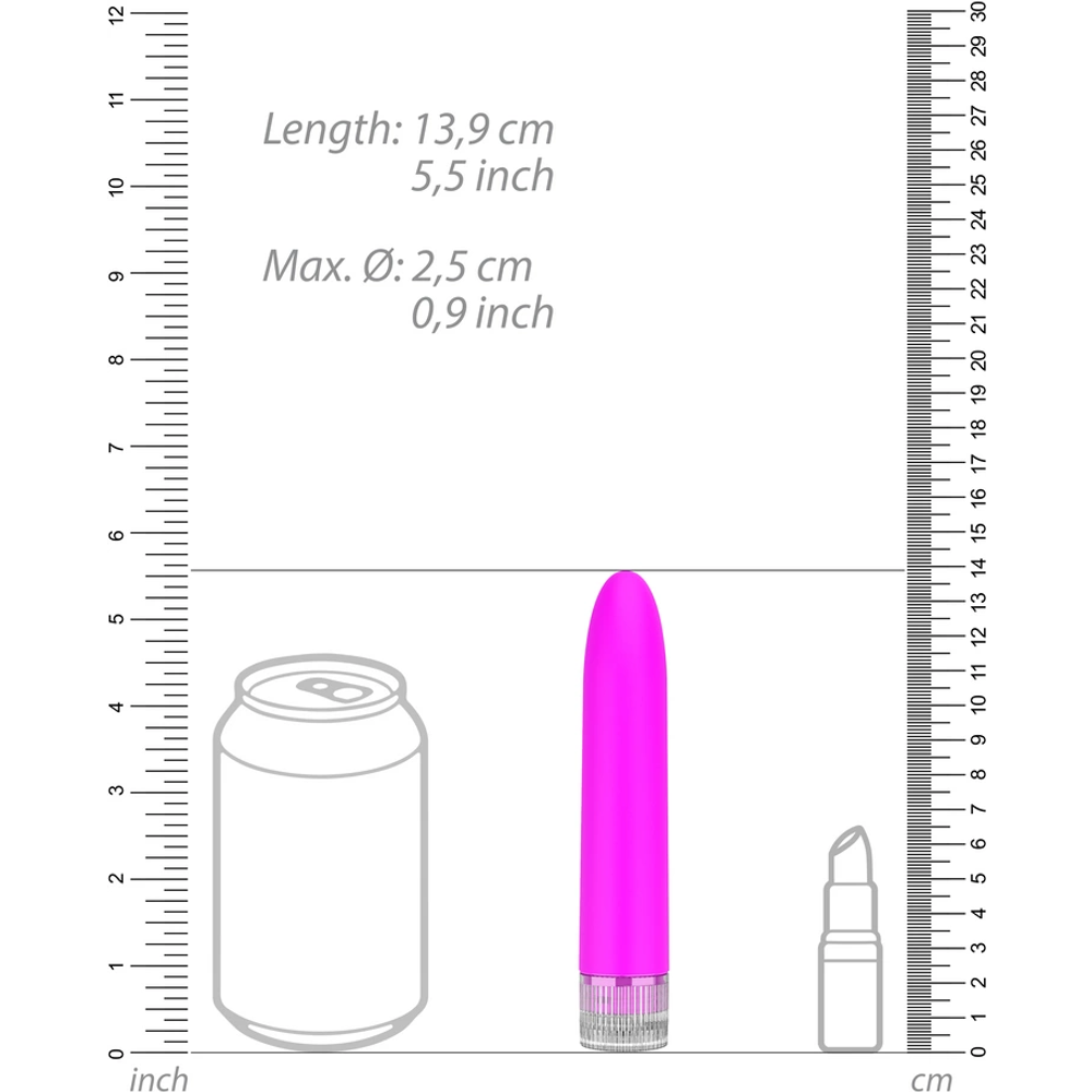 Luminous klasični vibrator roza slika 6