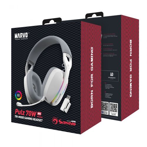 MARVO HG9086W WH WIRELESS HEADSET slika 9