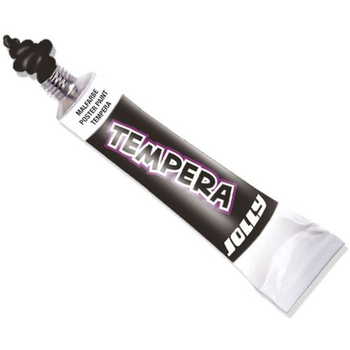 JOLLY Boja tempera, crna, 7,5 ml slika 1