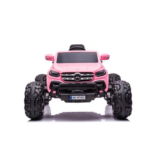 Licencirani auto na akumulator  Mercedes DK-MT950 4x4 - svijetlo rozi slika 2