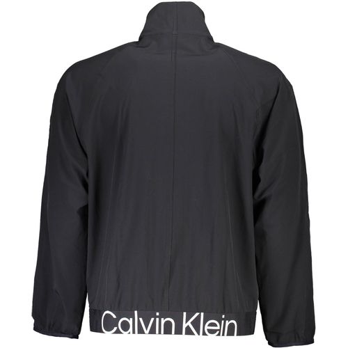 CALVIN KLEIN MEN'S BLACK ZIPPED SWEATSHIRT slika 2