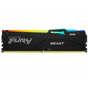 Kingston 16GB/DIMM/DDR5/6400MHz/CL32/FURY Beast White RGB EXPO