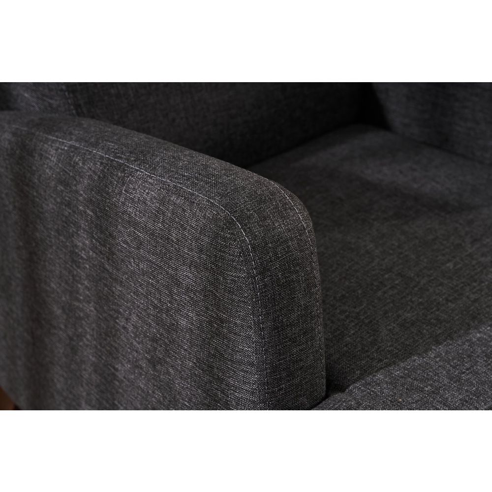Aly - Antracitna Sofa za Jednu Osobu slika 6