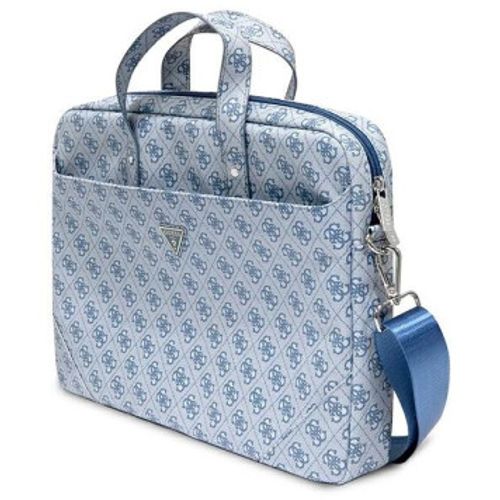 GUESS torba za notebook 15/16" Blue Saffiano Hot Stamp Logo slika 2