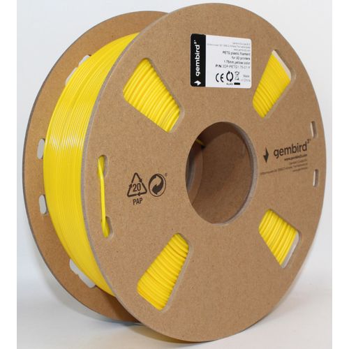 3DP-PETG1.75-01-Y PETG Filament za 3D stampac 1.75mm, kotur 1KG Yelow slika 7