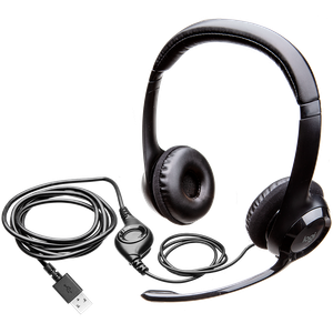LOGITECH H390 Žičane Slušalice - Crne - USB